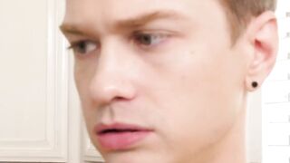 Horny Keira Croft shoves Alex Jetts hard dick into her wide throat