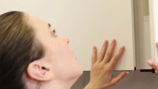 Georgeous babe Jane White gets shaking spasm after nasty rough sex