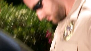 Ray Diaz left with no choice but to suck every inch of officer Vinny Castillo