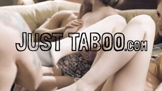 StepMom & Stepdaughter Share Two Hunky Lovers in Taboo Foursome
