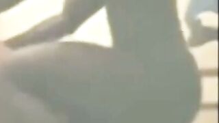 Black Amateur Gives a Blowjob to a Frenchman