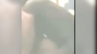 Black Amateur Gives a Blowjob to a Frenchman