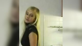 Amateur Blonde Princess Webcam Striptease