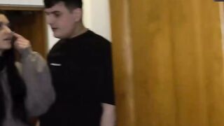 Voyeuring Girlfriend Joins In For Hardcore Sex