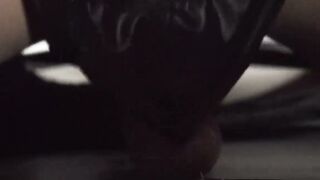 Myles Landon's ball licking in a bareback fuck with Austin Young