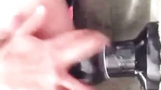Twink's Ass Stretched by Sex Toys and Fists