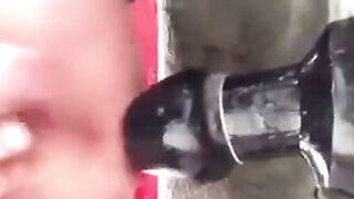 Twink's Ass Stretched by Sex Toys and Fists