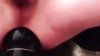Twink's Ass Stretched by Sex Toys and Fists