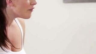 Elegant Older Woman Teaches barely legal Guy How To Please A Lady In Lingerie