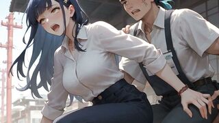 Hot & Horny Asian Girls Go Wild in Public Street Orgy