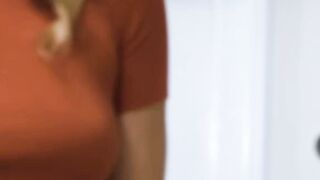 Threesome FFM - Two Hunks Share Sex With Hot Brunette Babe