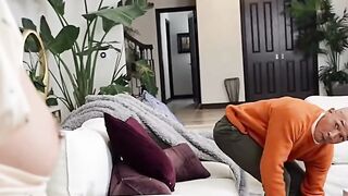 Grandpa's Secret Stash #2 (MILF Edition): Teenage Blonde Seduces Older Guy In Threesome