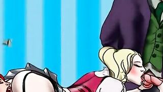 Parodical Hentai - Sexual Roleplay with Batman's Villains; Animated Porn Parade