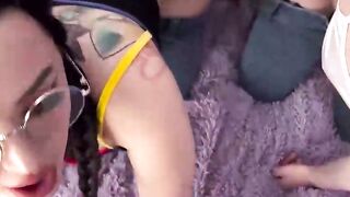 Four Way Frenzy #4 - Hot Female Bodies Mud Wrestling