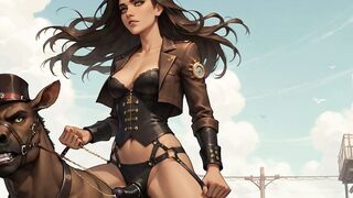 Lime Juice Squeeze: Steamy Steampunk Orgy