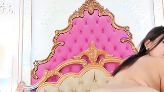 Phat Ass Latina Solo Dildo Masturbation