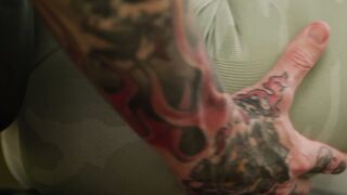 Busty Blonde MILF Nina Heels Gets Trained by Dean Van Damme