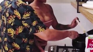 Office Romance: Alexis Crystal Kitchen Sex & Facial
