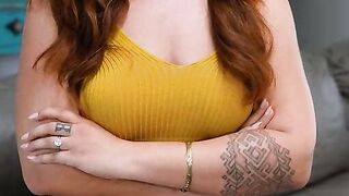Busty MILF Stepmom Steps Up After Putting Her Foot Down