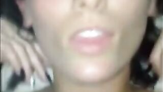 British Amateur Teen Gives Deep Throat Blowjob