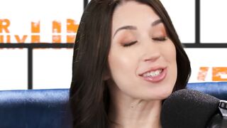 Petite Step-Sibling Aria Gets Fucked by Alex Cole in a Threesome