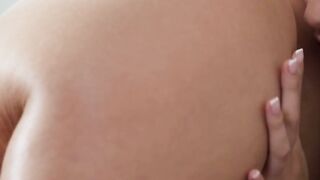 Hot Blonde Teenager's Pussymassage with Fingers & Oral Sex - POV Closeup