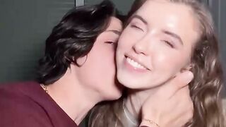 Tattooed Stud Fucks Two Petite Brunettes