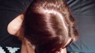 Red-Lipsticked Bombshell Rides A Monster Dick In Her First Movie