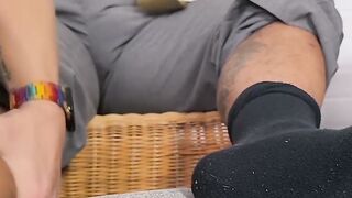 Foot Worship Goddess - Slutty Redhead Girl Next Door Fetish Footjob by Rilee Mitchell