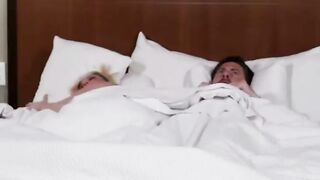 Blonde Step-Mom Shares Her Goddess Body With Son In A Romantic Hotel