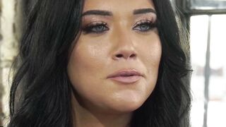 Bi doctor slurps cock while horny Megan Maiden watches and masturbates