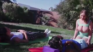 Brazzer's Yoga Guru Flexes Her Naughty Skillz - Exxxtra Tiny Hot Gets Spread Out By Long Cock