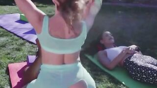 Brazzer's Yoga Guru Flexes Her Naughty Skillz - Exxxtra Tiny Hot Gets Spread Out By Long Cock