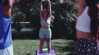Brazzer's Yoga Guru Flexes Her Naughty Skillz - Exxxtra Tiny Hot Gets Spread Out By Long Cock