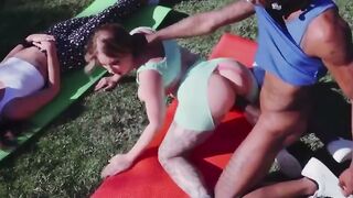 Brazzer's Yoga Guru Flexes Her Naughty Skillz - Exxxtra Tiny Hot Gets Spread Out By Long Cock