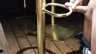 Hot Blonde Teen Masturbates in Public Bathroom - Hidden Cam