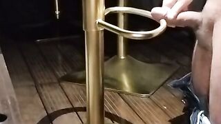Hot Blonde Teen Masturbates in Public Bathroom - Hidden Cam
