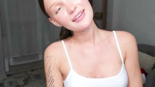 Sexy Tattooed Girl Dances in Lingerie on Webcam