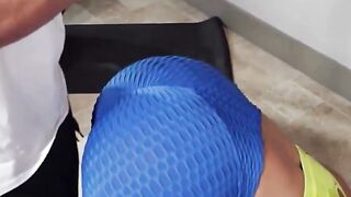 Interracial Passion - Old Man Gets His Ass Spanked by Hot Black Girl