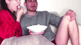 Step Mom's POV Creampie Surprise For Son In Law