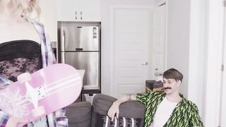 Texas Transgender Teenage Goddess Gets Banged! By Bf After Rollerblading Session