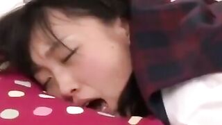 Japanese delicious 18yo teen in uniform enjoys hardcore sex