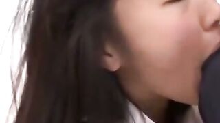Japanese delicious 18yo teen in uniform enjoys hardcore sex