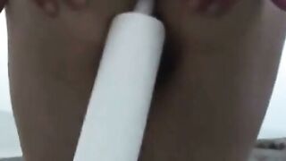 Japanese Girl's Anal Adventure at the Beach