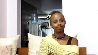 Slutty student Give Sloppy Blow Job & Gets A Long African Load Into Her Mouth