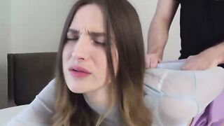 College sweetheart Anny Walker gives oral jobs and gets plowed after class.