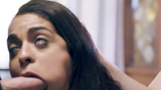 Teenage Latina MILF Teacher Fucks Her Students in Threesome