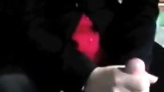 Amateur Wife's Surprise Homecoming with Blow Job & Facial