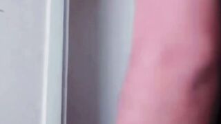 A bro boned his stepmothers friend rough after seeing her nude into the toilet 21