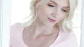 Petite Kate Bloom turned sleepover into a wild night by fucking hunk Romeo Price